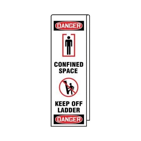 Accuform LADDER SHIELD OSHA DANGER WRAP KLB764 KLB764